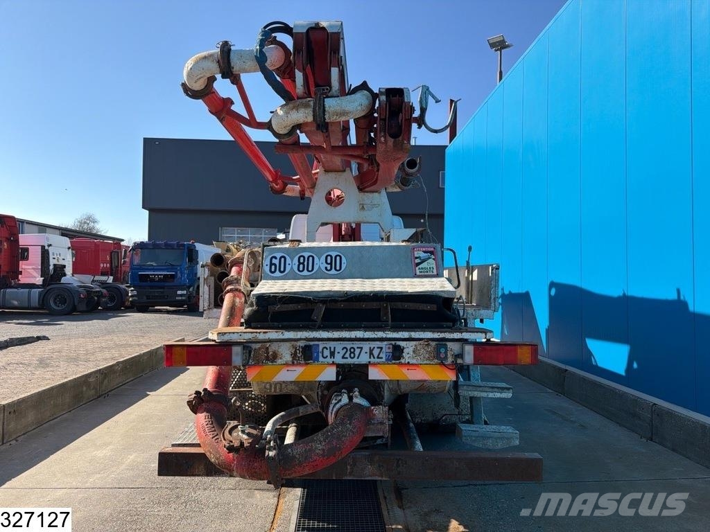 Mercedes-Benz Axor 1829 4x2, Steel suspension, Manual, Sermac مضخات خرسانة