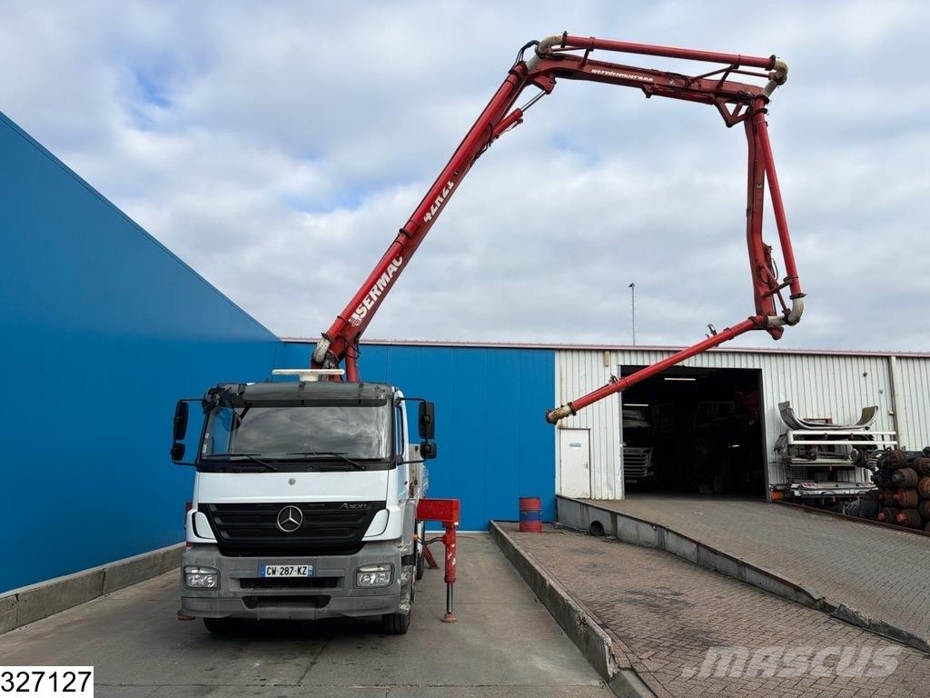 Mercedes-Benz Axor 1829 4x2, Steel suspension, Manual, Sermac مضخات خرسانة