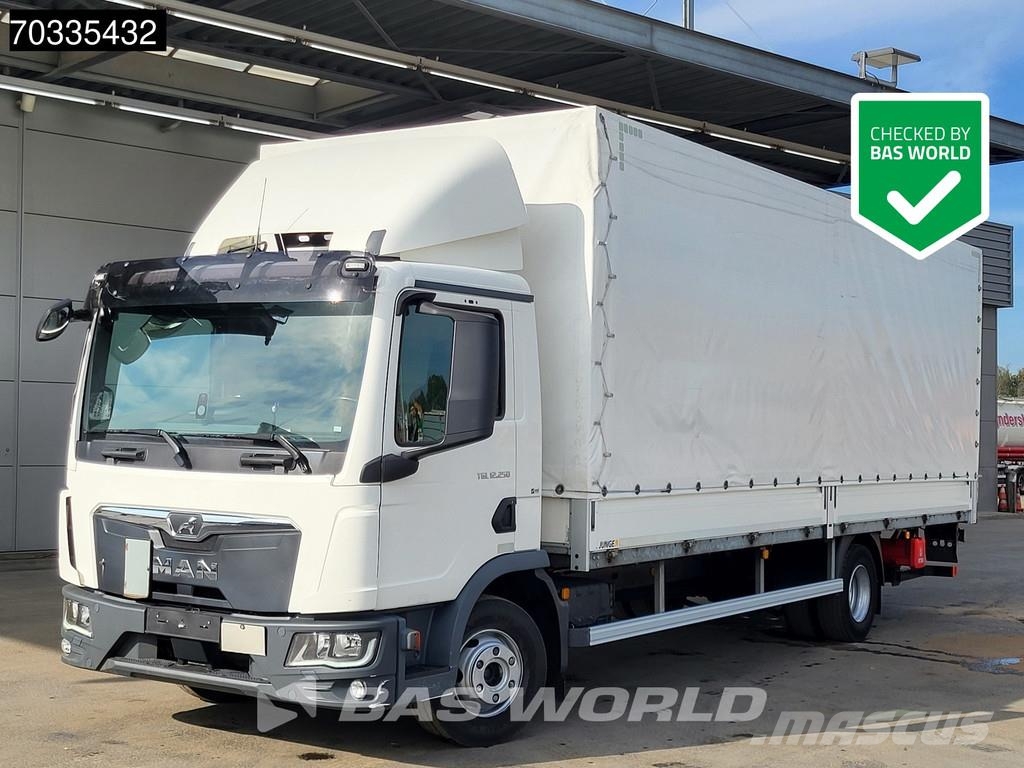 MAN TGL 12.250 4X2 12t Automatic Tailgate AC Euro 6 Tents