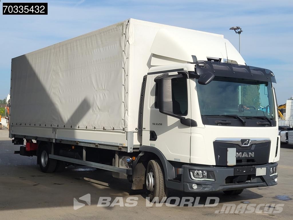 MAN TGL 12.250 4X2 12t Automatic Tailgate AC Euro 6 Tents