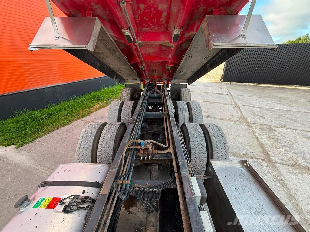 Scania R580 8x4 RETARDER / HYDRAULIC TAILGATE / TIPPER + Bañeras basculantes usadas