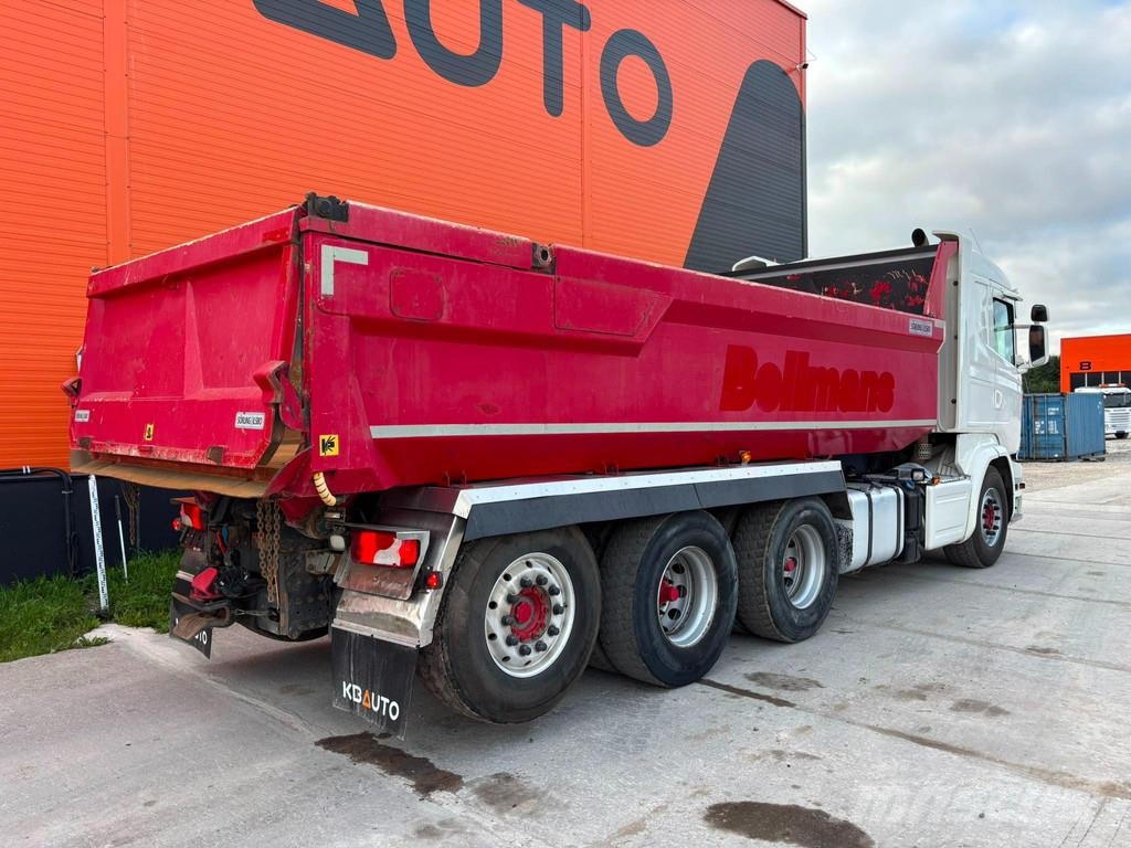 Scania R580 8x4 RETARDER / HYDRAULIC TAILGATE / TIPPER + Bañeras basculantes usadas