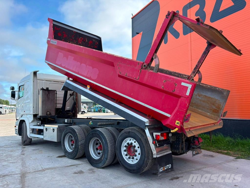 Scania R580 8x4 RETARDER / HYDRAULIC TAILGATE / TIPPER + Bañeras basculantes usadas