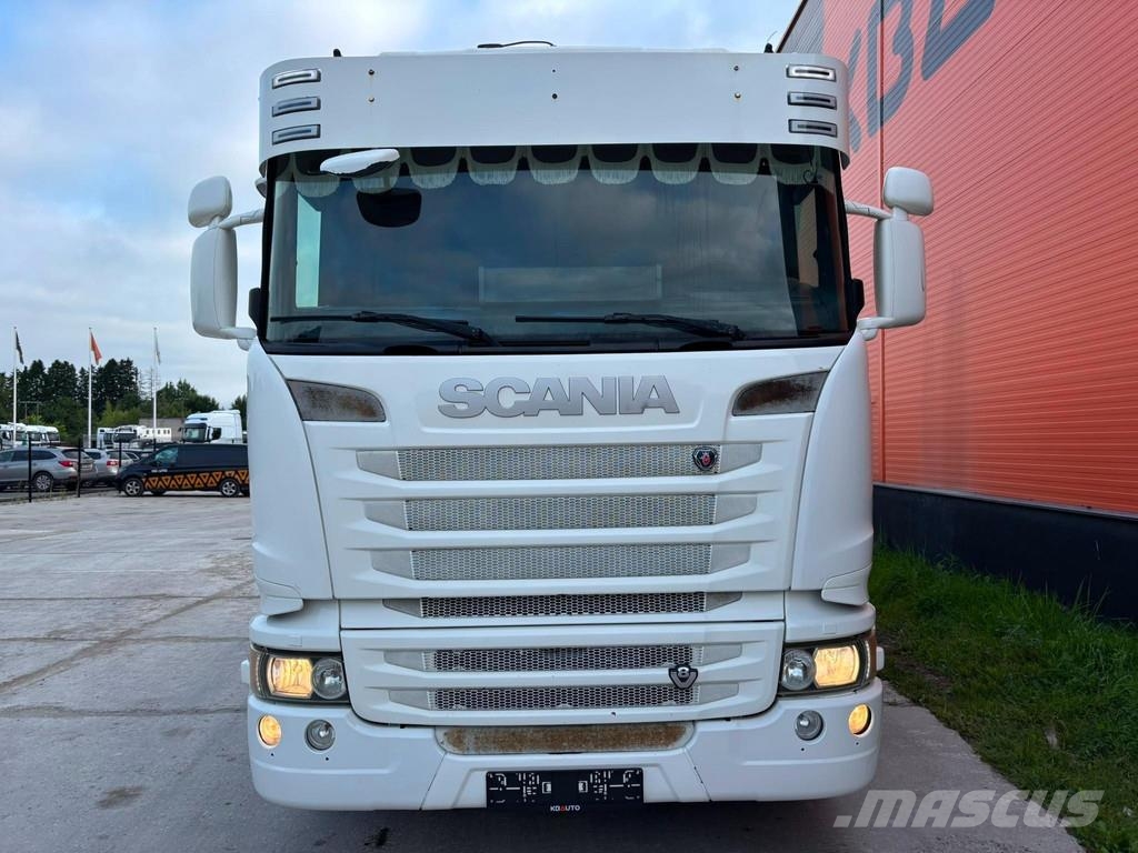 Scania R580 8x4 RETARDER / HYDRAULIC TAILGATE / TIPPER + Bañeras basculantes usadas
