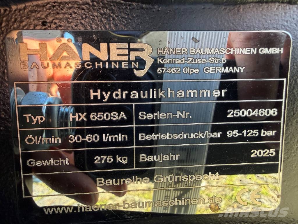  Haner HX650SA Marteau hydraulique