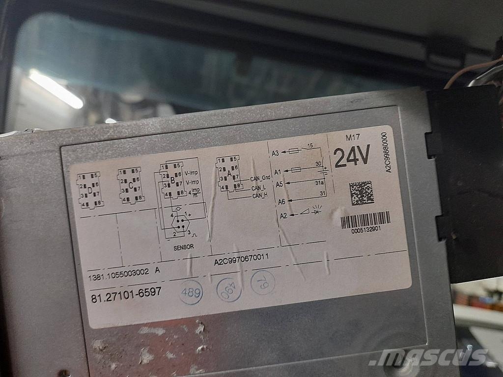 MAN 26.420 TGS MEILLER AK 16 NT Caminhões de caçamba basculante