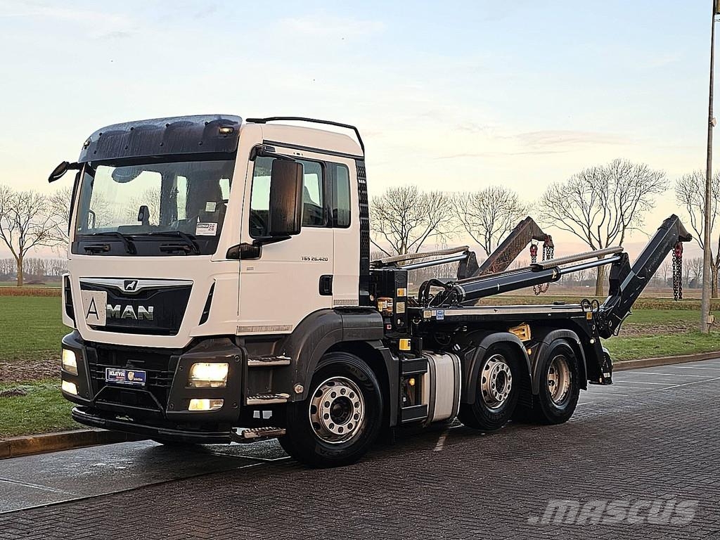MAN 26.420 TGS MEILLER AK 16 NT Caminhões de caçamba basculante