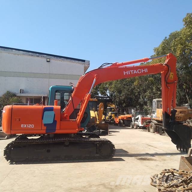 Hitachi EX 120 حفارات زحافة
