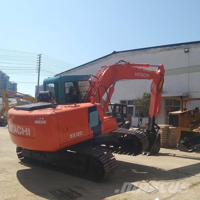 Hitachi EX 120 حفارات زحافة