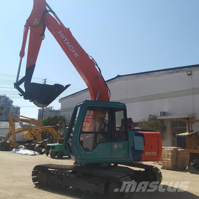 Hitachi EX 120 حفارات زحافة