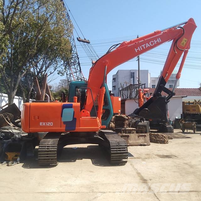 Hitachi EX 120 حفارات زحافة
