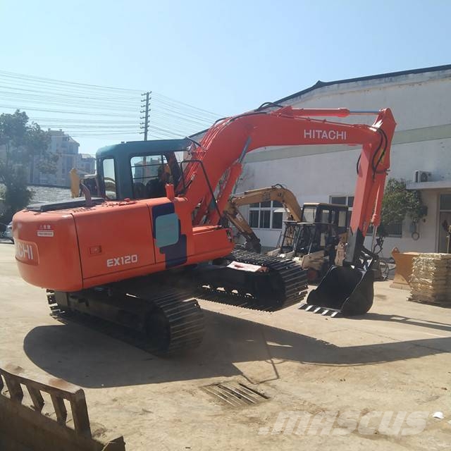 Hitachi EX 120 حفارات زحافة