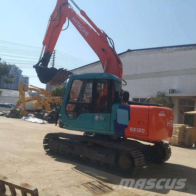 Hitachi EX 120 حفارات زحافة