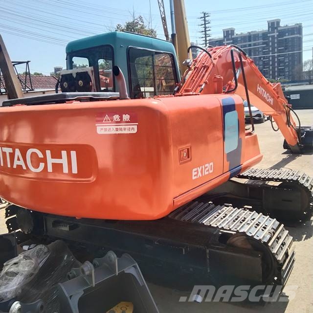 Hitachi EX 120 حفارات زحافة