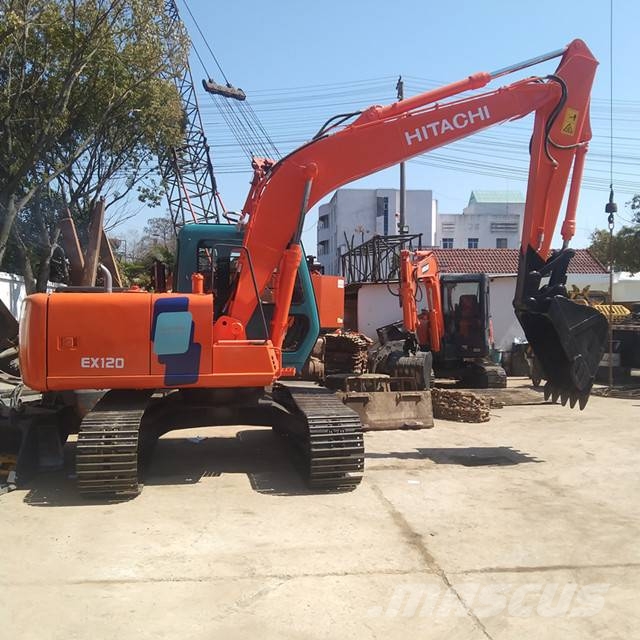 Hitachi EX 120 حفارات زحافة