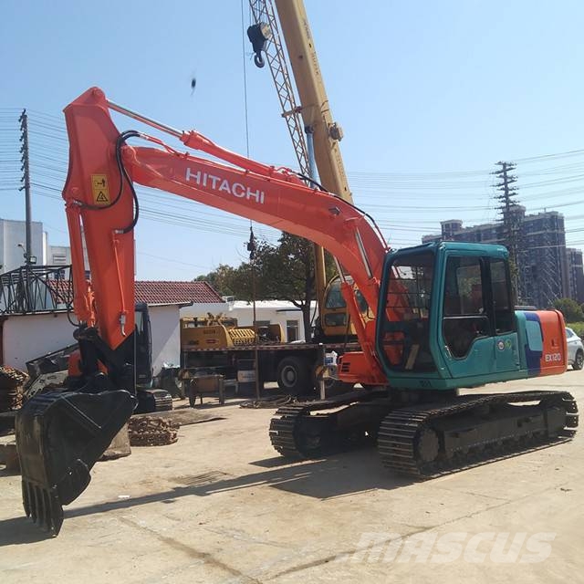 Hitachi EX 120 حفارات زحافة