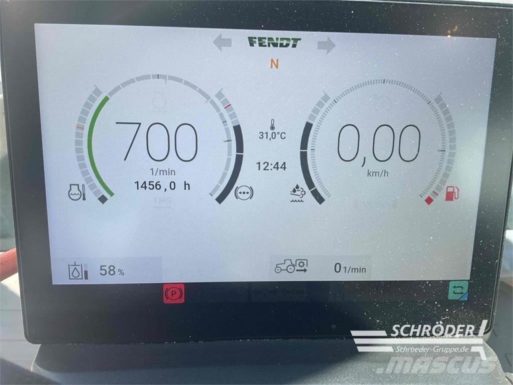 Fendt 728 VARIO GEN7 PROFI PLUS الجرارات