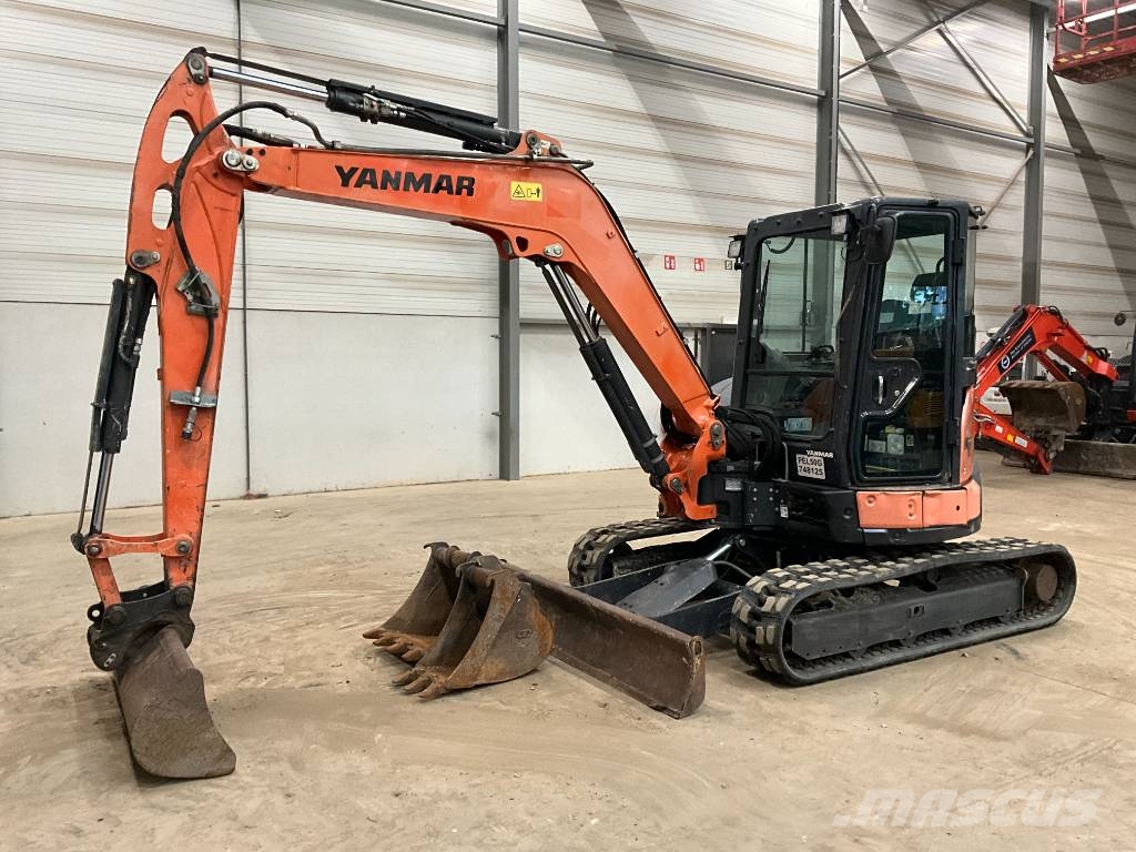 Yanmar Vio 57-6 A Mini bagri <7t