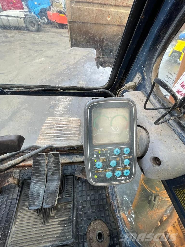 Hyundai Robex 210 LC-3 Track Excavator 21T. Hammer Lines R Bageri guseničari