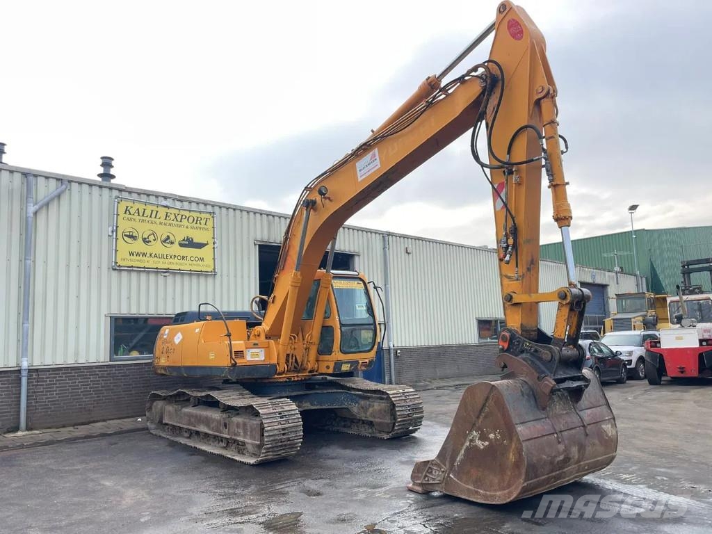 Hyundai Robex 210 LC-3 Track Excavator 21T. Hammer Lines R Bageri guseničari