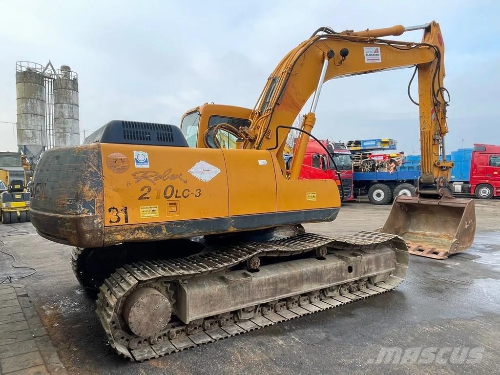 Hyundai Robex 210 LC-3 Track Excavator 21T. Hammer Lines R Bageri guseničari