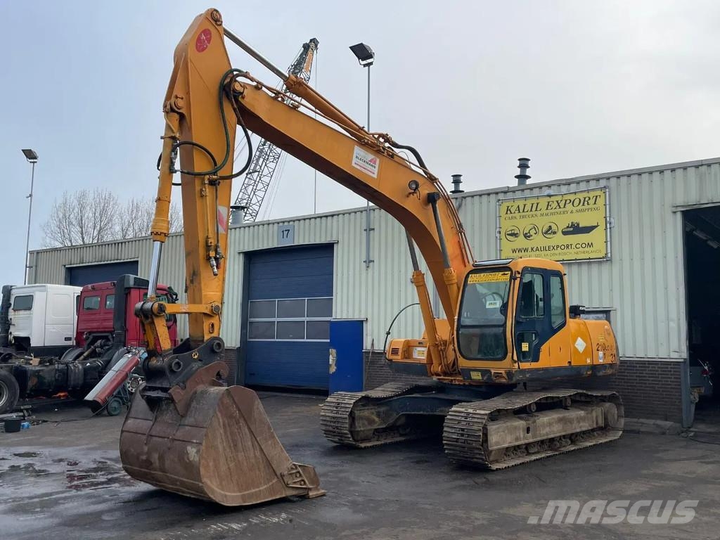Hyundai Robex 210 LC-3 Track Excavator 21T. Hammer Lines R Bageri guseničari