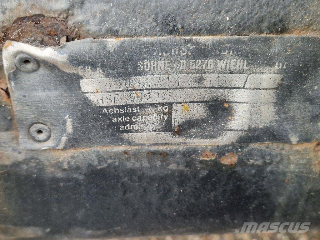 BPW HSF 9010 LKW-Achsen