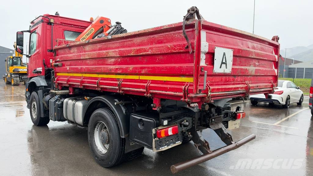 Mercedes-Benz AROCS 1833 4X2 TIPPER - CRANE PK9001 EH Kiper tovornjaki
