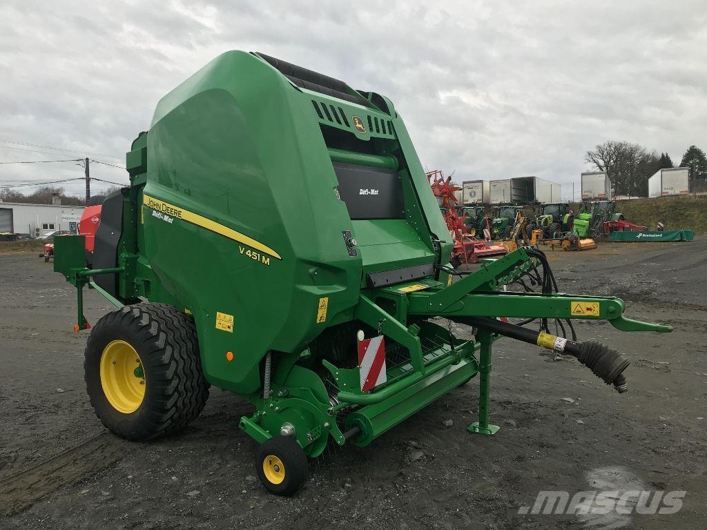 John Deere V 451 M MAXICUT 13 COUTEAUX Rotopresse