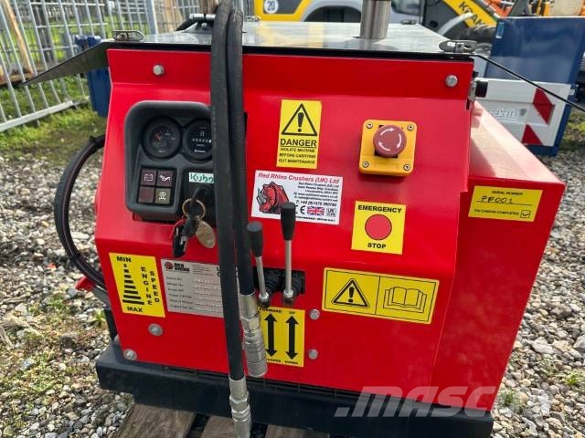 Red Rhino Power Pack Station Power Flow Hydraulikaggregat Iseliikuvad purustid