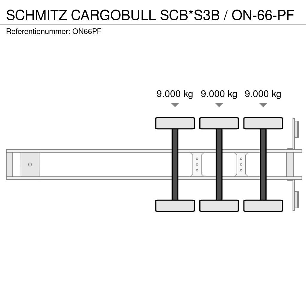 Schmitz Cargobull SCB*S3B / ON-66-PF Koel-vries opleggers