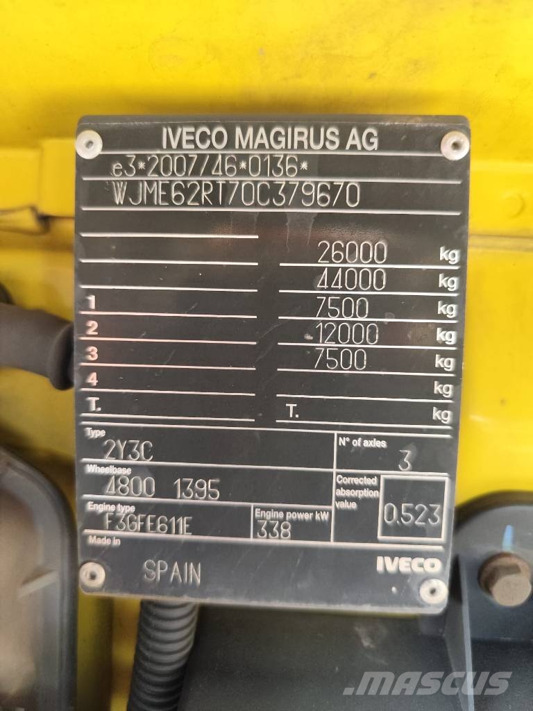 Iveco HI-STREET 260S46 شاحنات قلابة