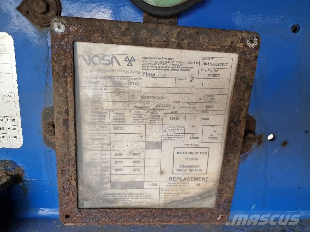 Montracon Fridge Trailer Prikolice hladnjače