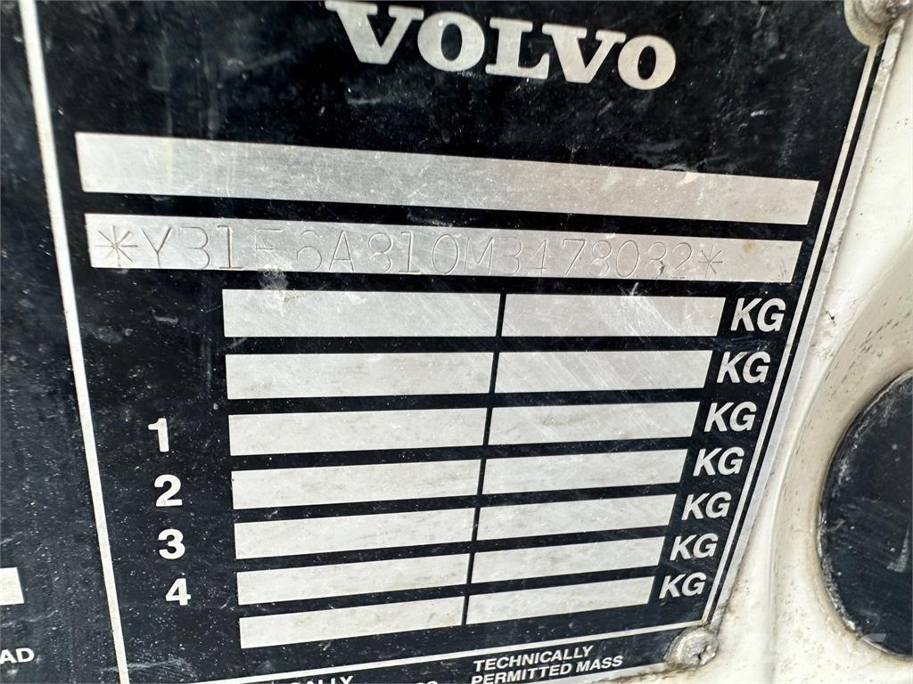 Volvo FL 611 TURBO odťahovka na prepravu vozidiel VIN 08 车辆运输车