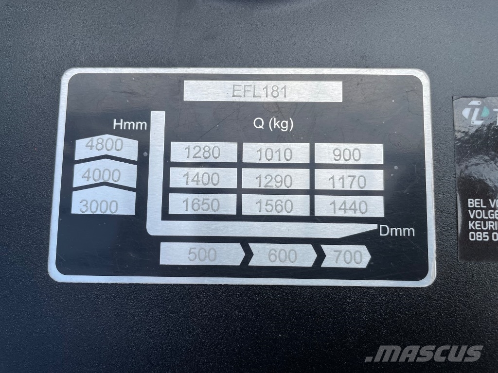 EP EFL 181 Elektrische heftrucks