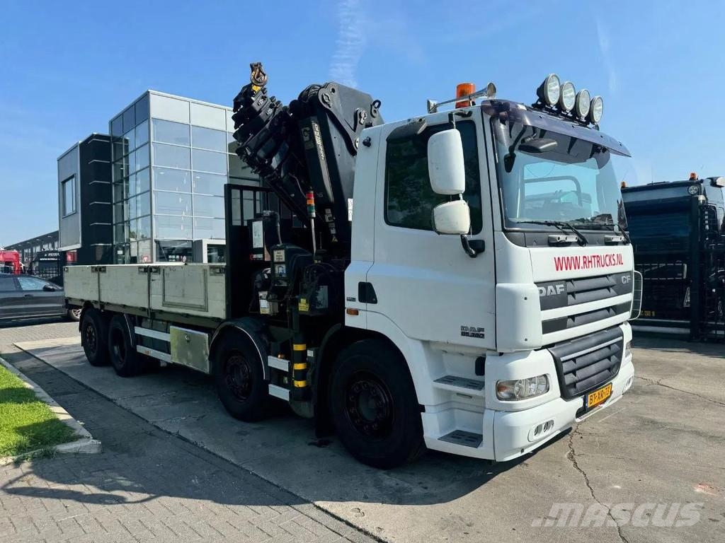 DAF CF 85.360 8x2 + HIAB 422E8 + REMOTE CONTROL オールテレーンクレーン