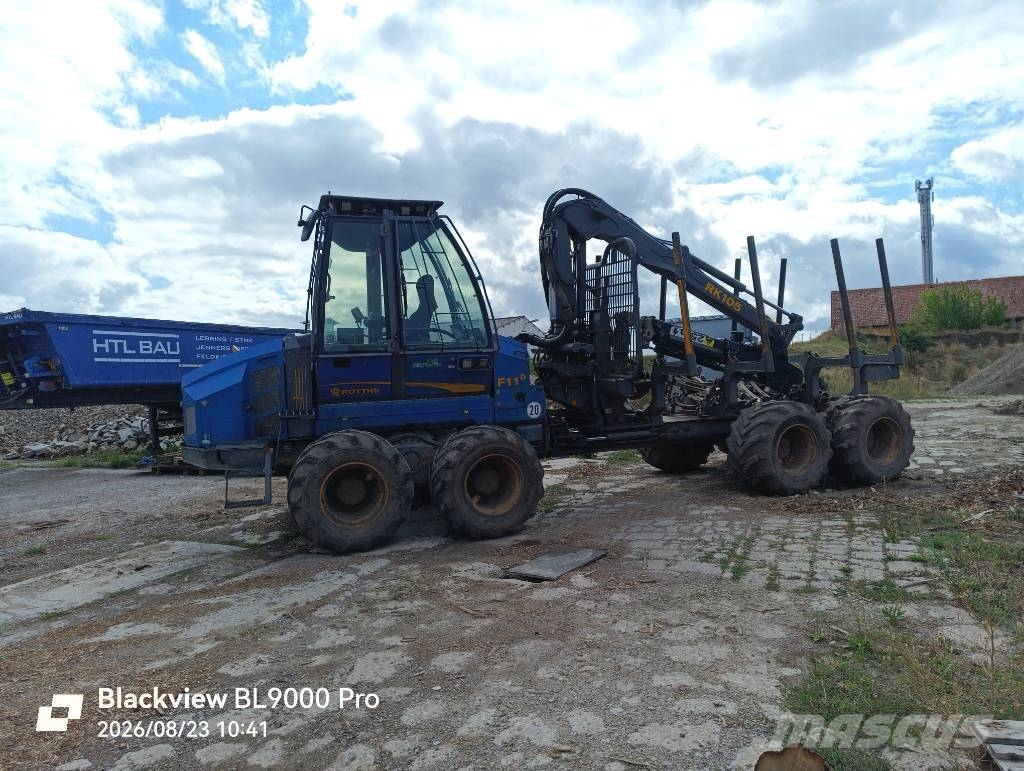 Rottne F11D Forwarders