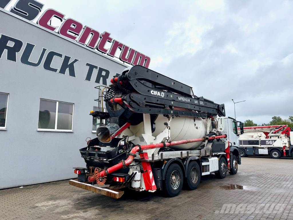 Mercedes-Benz Arocs 4143 CIFA MK 32L / 9 cbm Concrete pump trucks