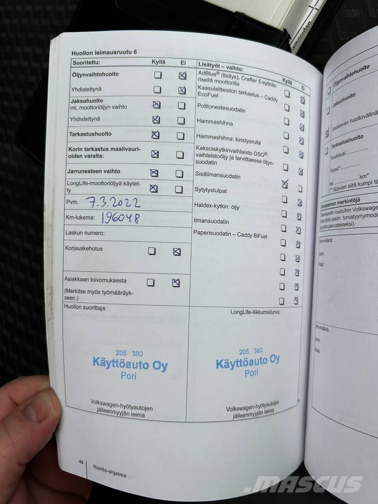 Volkswagen Transporter / 2xrenkaat,webasto,vakkari Lätta skåpbilar