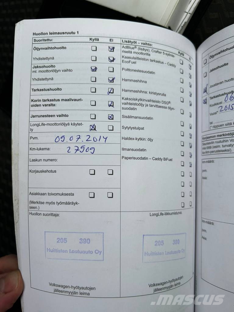 Volkswagen Transporter / 2xrenkaat,webasto,vakkari Lätta skåpbilar