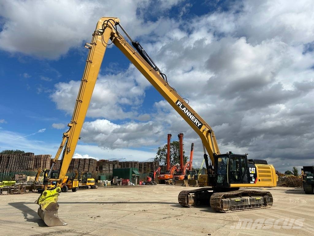 CAT 336 F L - 20m Long Reach Crawler excavators