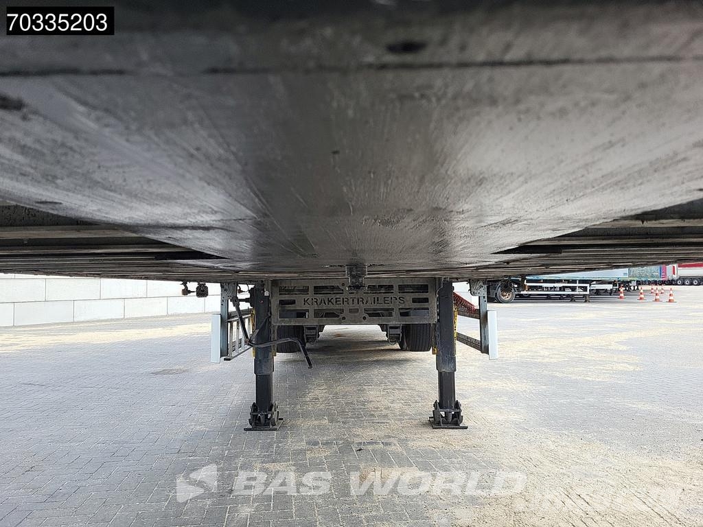 Kraker CF-Z Electric Cover APK 01/27 10mm Lift Axle أنصاف المقطورات ذات سطح متحرك