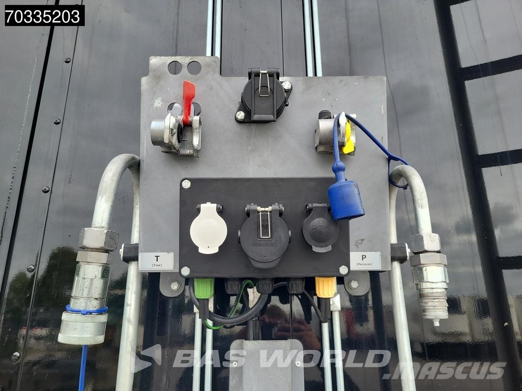 Kraker CF-Z Electric Cover APK 01/27 10mm Lift Axle أنصاف المقطورات ذات سطح متحرك