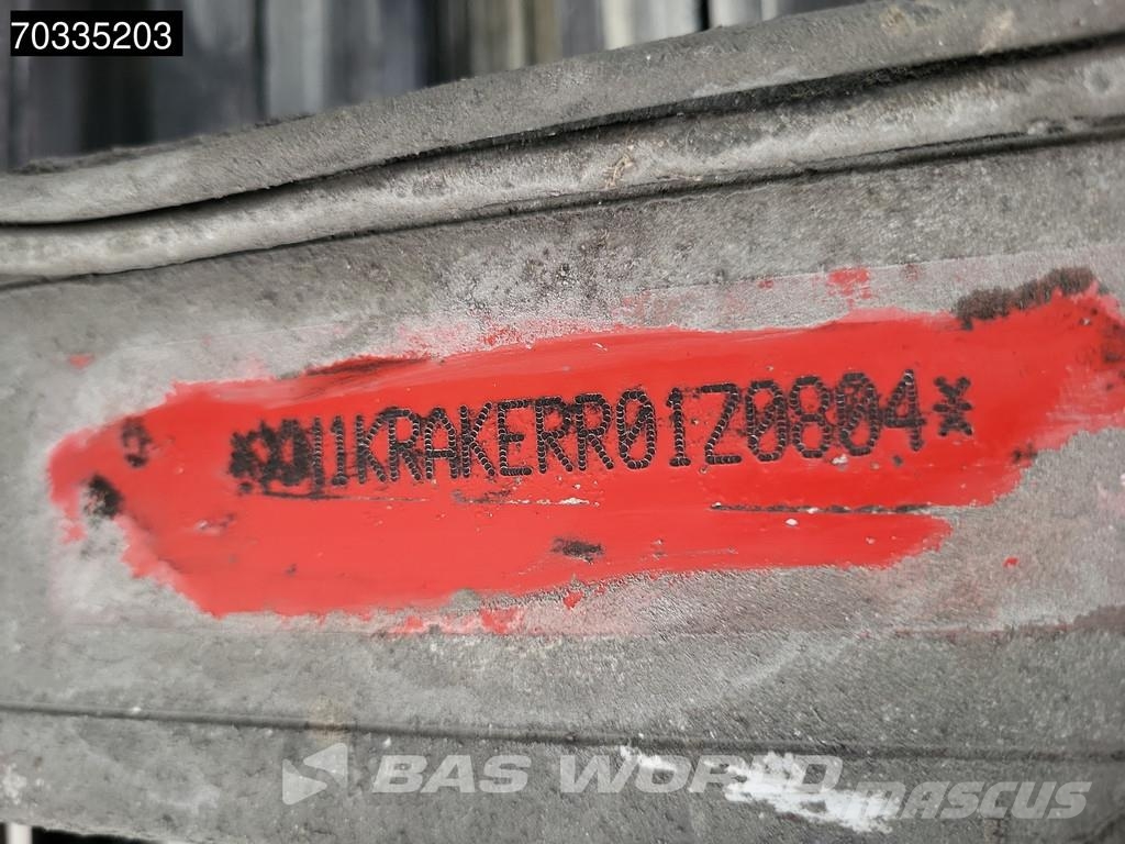Kraker CF-Z Electric Cover APK 01/27 10mm Lift Axle أنصاف المقطورات ذات سطح متحرك