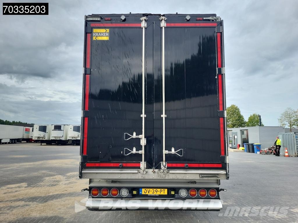 Kraker CF-Z Electric Cover APK 01/27 10mm Lift Axle أنصاف المقطورات ذات سطح متحرك
