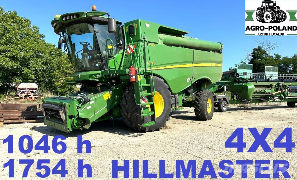 John Deere S 780 i HILLMASTER - 4X4 - 1046h - GPS + 630 VARIO Зерноуборочные комбайны