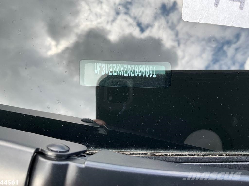 Peugeot E-Expert 100% elektrisch kippende zijlader Müllwagen