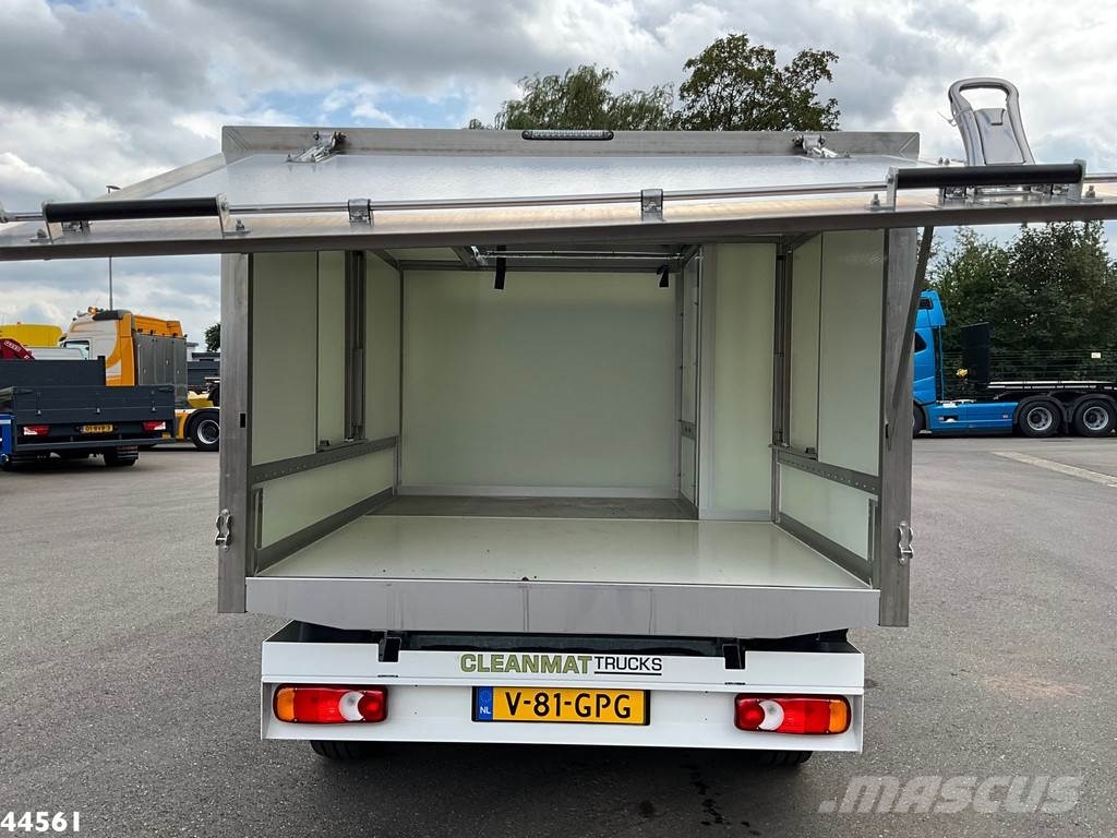 Peugeot E-Expert 100% elektrisch kippende zijlader Müllwagen