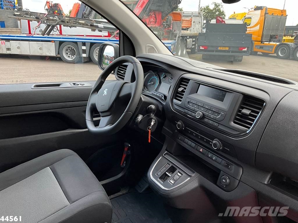 Peugeot E-Expert 100% elektrisch kippende zijlader Müllwagen
