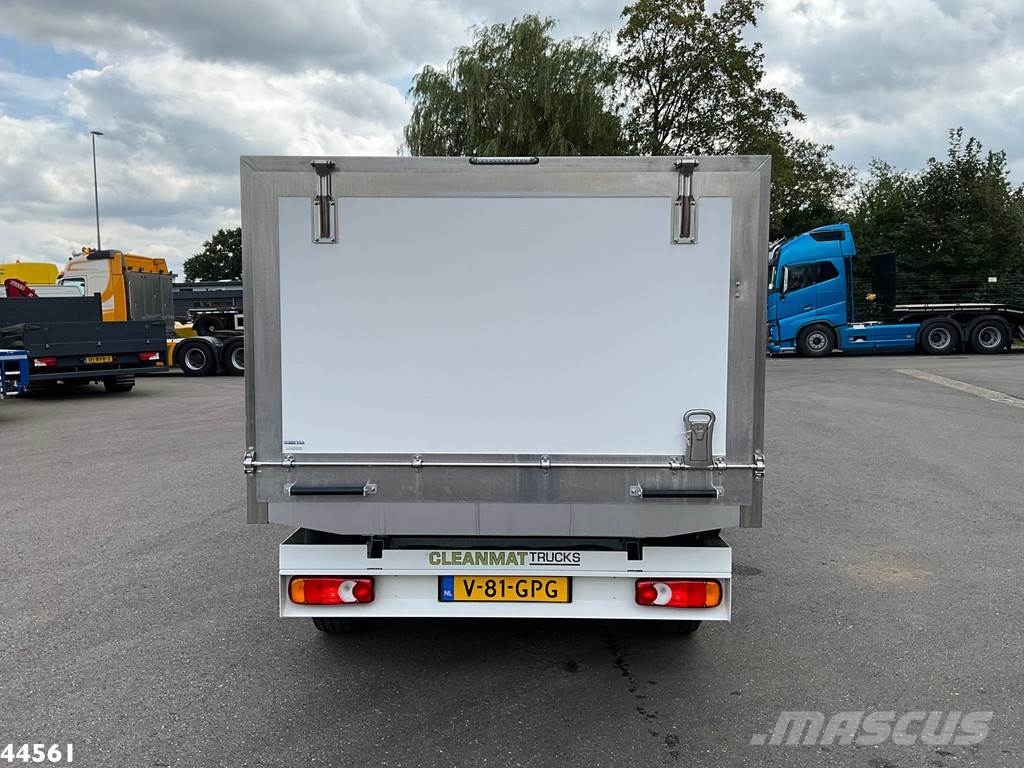 Peugeot E-Expert 100% elektrisch kippende zijlader Müllwagen